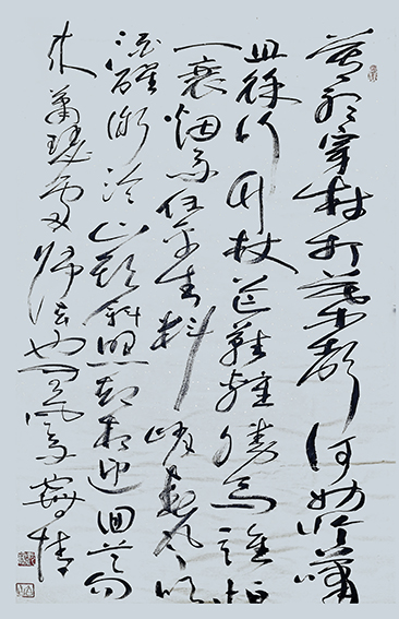 申秀明作品5 宋 苏轼《莫听穿林打叶声》